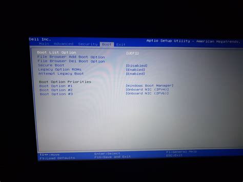 dell wont boot from cloned ssd